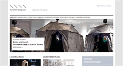 Desktop Screenshot of kunsthalle-goeppingen.de